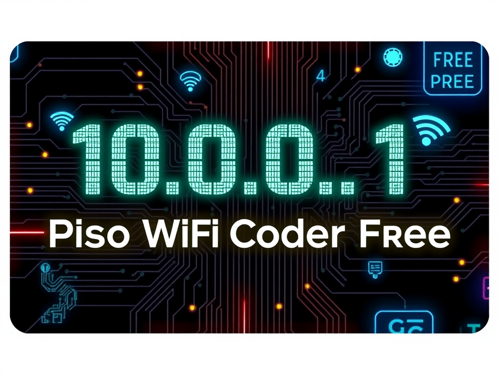 10.0.0.1 Piso WiFi Voucher Code Free: A Complete Guide